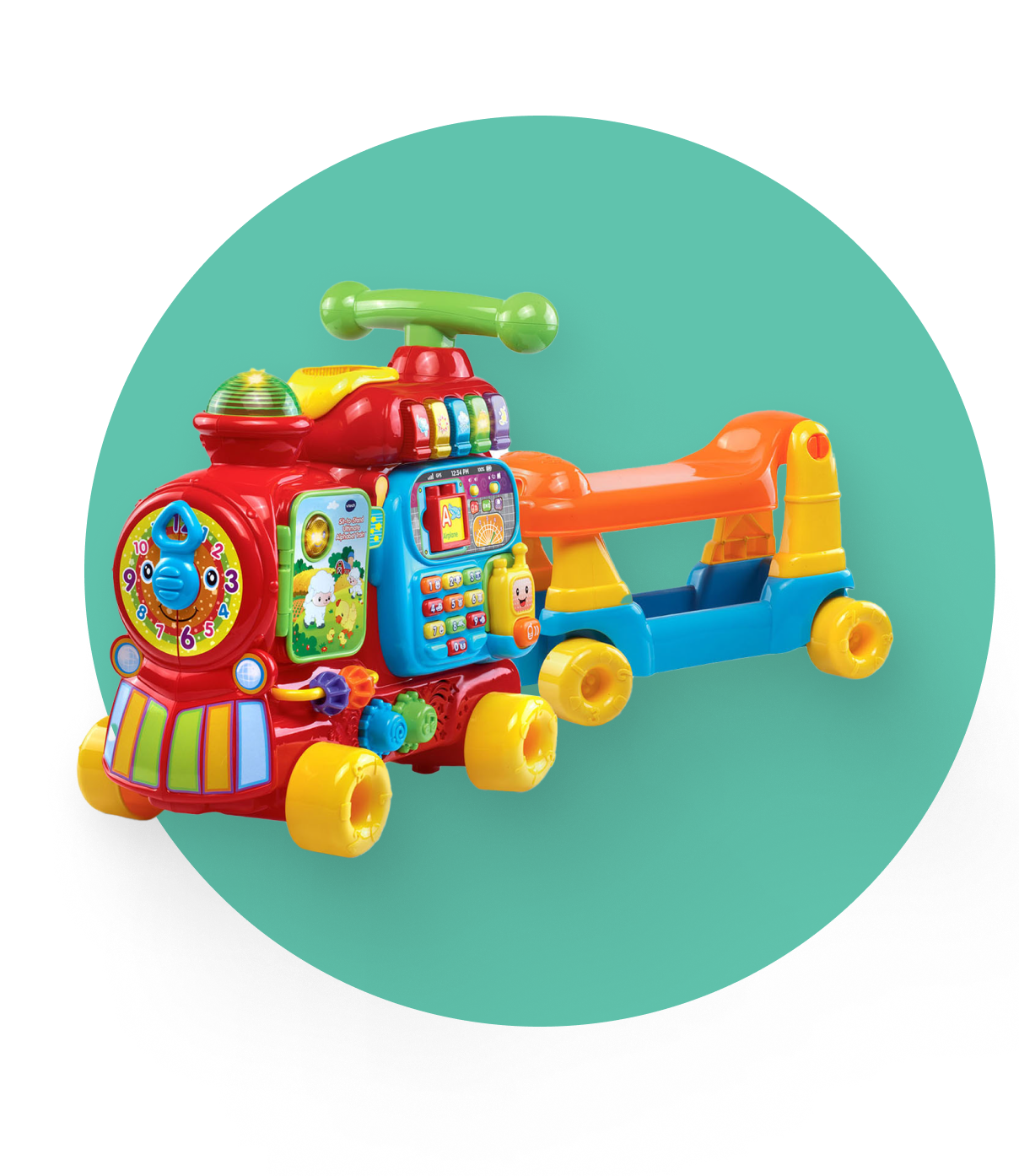 Sit-to-Stand Alphabet Train electronic learning product